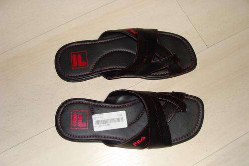 Fila Vito Thong Sandals Black UK 9